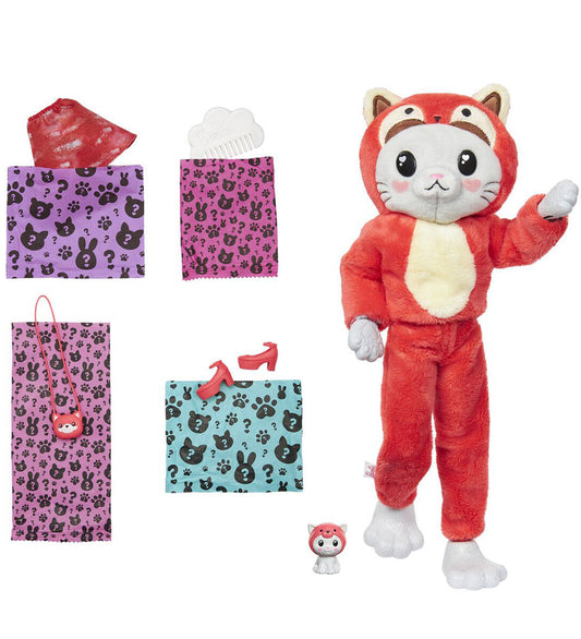 Barbie Pop - Cutie Onthullen - Kitty Panda redden - Barbie - OneSize - Poppen