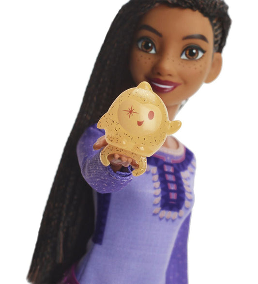 Disney Wish Pop - 29 cm - Zingende Asha m. Geluid/muziek - Disney Wish - OneSize - Poppen