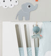 Done by Deer Hangspeeltje - To Go Friend - Croco - Blauw - Done by Deer - OneSize - Hangspeeltjes