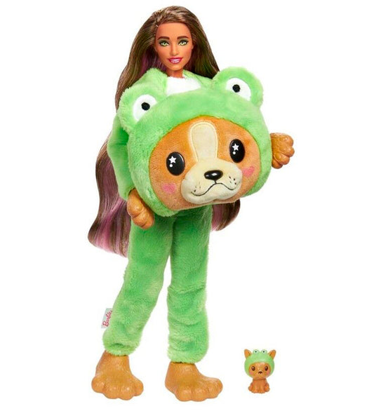 Barbie Pop - Cutie Onthullen - Dog in Kikker - Barbie - OneSize - Poppen