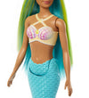Barbie Pop - 30 cm - Core - Zeemeermin - Blauw/Groen - Barbie - OneSize - Poppen