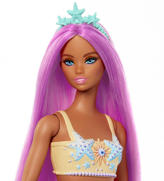Barbie Pop - 30 cm - Core - Zeemeermin - Roze - Barbie - OneSize - Poppen