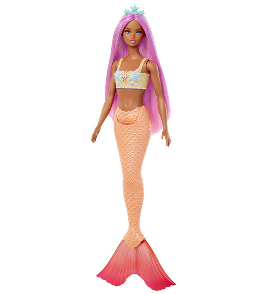 Barbie Pop - 30 cm - Core - Zeemeermin - Roze - Barbie - OneSize - Poppen