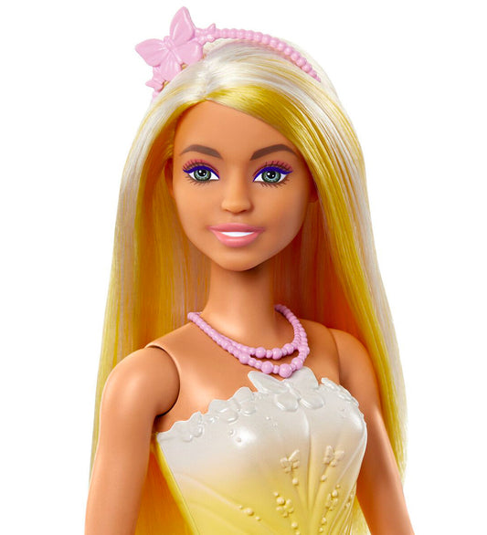 Barbie Pop - 30 cm - Core Koningsblauwen - Geel - Barbie - OneSize - Poppen