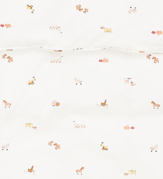 Smallstuff Beddengoed - Baby - Farm Wonen - Peach - Smallstuff - Baby - Beddengoed - Baby