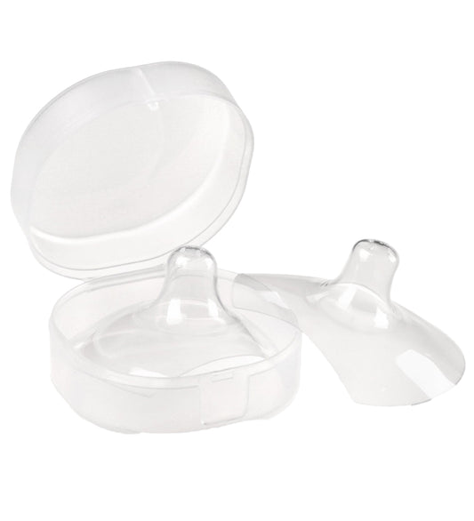 Haakaa Borstvoedingspads - 2-pack - Ultradun - Maat L - Haakaa - OneSize - Tepelhoedjes