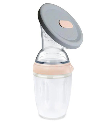 Haakaa Borstkolf m. Deksel - 160 ml - Peach - Haakaa - OneSize - Borstkolven