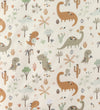 Nørgaard Madsens Beddengoed - Volwassenen - Beige m. Dino - Nørgaard Madsens - Volwassenen - Beddengoed - Volwassenen