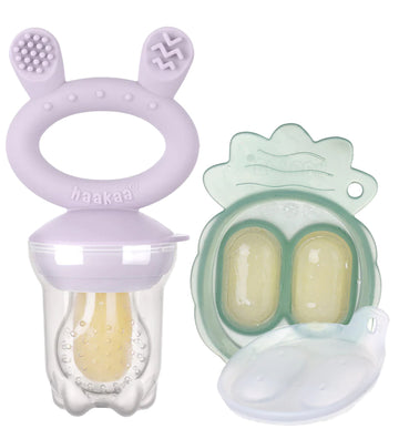 Haakaa Food Feeder m. Vrieslade - Lavender - Haakaa - OneSize - Food Feeders