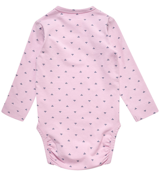 Hummel Romper l/s - HmlBeesy - Winsome Orchid - Hummel - 1½ jaar (86) - Rompers Lange Mouw