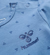 Hummel Romper l/s - HmlBeesy - Coronet Blue - Hummel - 74 - Rompers Lange Mouw