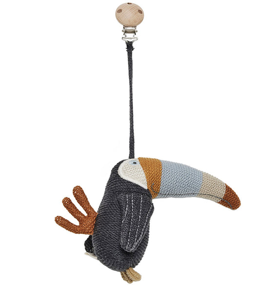 OYOY Kinderwagenspanner - Toucan - Multi - OYOY - OneSize - Wagenspanner