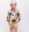 Christina Rohde Korte Broeken - Geel m. Bloemen - Christina Rohde - 1 jaar (80) - Babyshorts