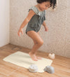Hevea Douchemat - Natuurlijk Rubber - 75x34 cm - Zand - Hevea - OneSize - Douchematten