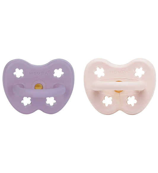 Hevea Fopspenen - 3-36 mnd. - 2-pack - Natuurlijk Rubber - Powde - Hevea - 3-36 mnd - Fopspenen