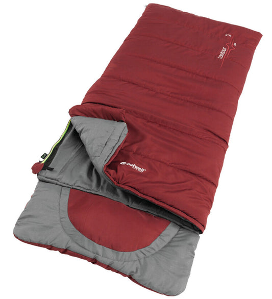 Outwell Slaapzak - Contour Junior - Rood - Outwell - OneSize - Slaapzakken
