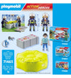 Playmobil Action Helden - Brandweerman met lucht... - 71465 - 13 - Playmobil - OneSize - Blokken