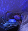 Cloud-B Nachtlamp m. Geluid - Tranquil Whale m. Jong - 30x28x13  - Cloud-B - OneSize - Nachtlampen