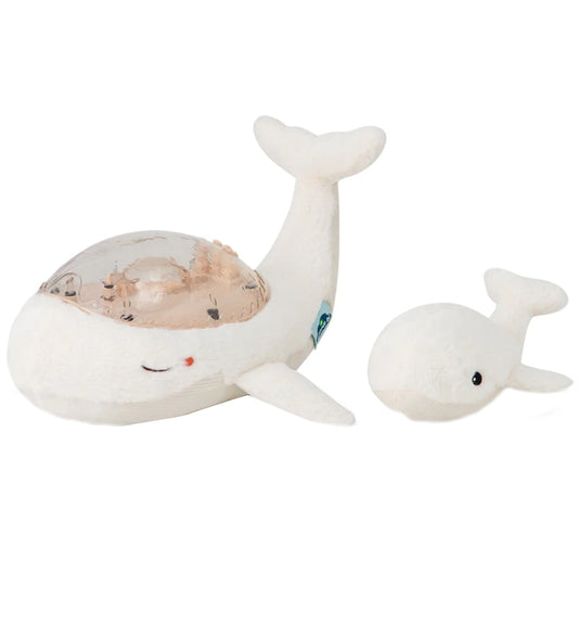 Cloud-B Nachtlamp m. Geluid - Tranquil Whale m. Jong - 30x28x13  - Cloud-B - OneSize - Nachtlampen