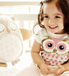 Cloud-B Knuffel m. Geluid/Sensor - 24 cm - Nighty Night Owl - Cloud-B - OneSize - Knuffels