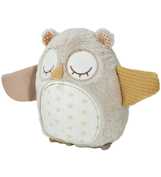 Cloud-B Knuffel m. Geluid/Sensor - 24 cm - Nighty Night Owl - Cloud-B - OneSize - Knuffels