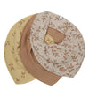 Pippi Baby Kwijlslabbetje - 3-pack - Indiaas Tan - Pippi Baby - OneSize - Kwijlsjaaltjes