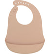 CeLaVi Slabbetjes - Silicone - 2-pack - Warm Taupe - CeLaVi - OneSize - Slabbetjes