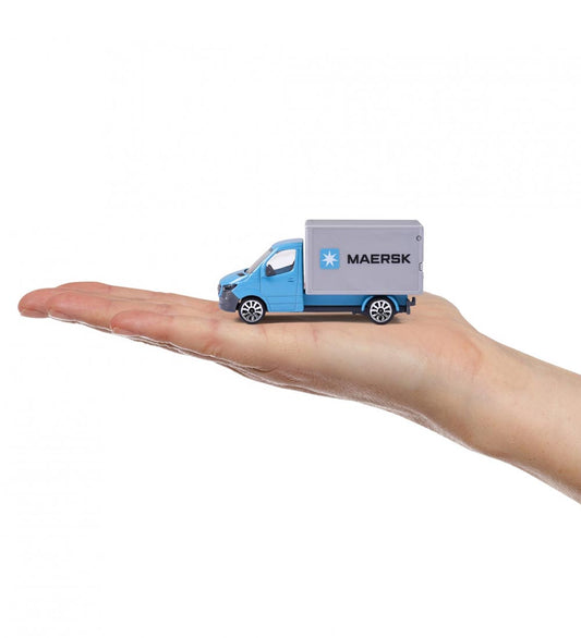 Majorette Speelgoed - 4 Onderdelen - Maersk Logistiek - Majorette - OneSize - Auto´s