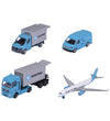 Majorette Speelgoed - 4 Onderdelen - Maersk Logistiek - Majorette - OneSize - Auto´s
