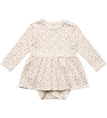 Sofie Schnoor Body met Rok - Antique White - Sofie Schnoor - 3 jaar (98) - Rompers Lange Mouw
