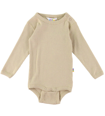 Joha Romper l/s - Rib - Beige - Joha - 100 - Rompers Lange Mouw