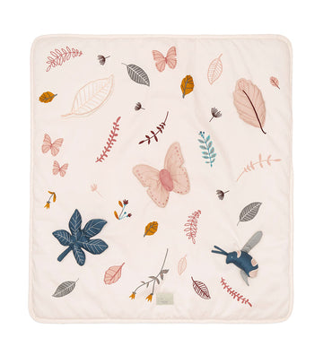 Cam Cam Speelkleed - 80x80 cm - Pressed Leaves Rose - Cam Cam - OneSize - Speelkleden