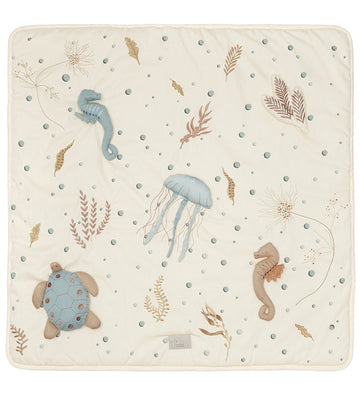 Cam Cam Speelkleed - 80x80 cm - Sea Garden - Cam Cam - OneSize - Speelkleden