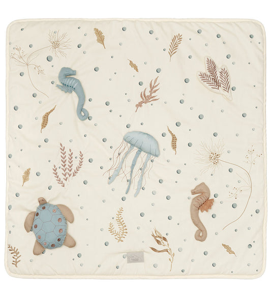 Cam Cam Speelkleed - 80x80 cm - Sea Garden - Cam Cam - OneSize - Speelkleden