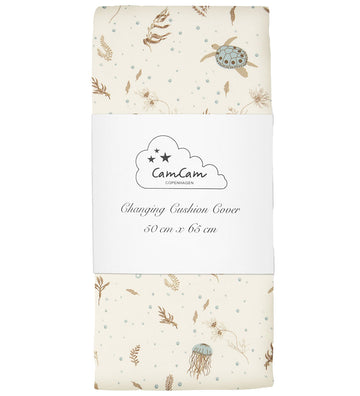 Cam Cam Aankleedkussenhoes - 50x65 cm - Sea Garden - Cam Cam - OneSize - Aankleedkussenhoezen