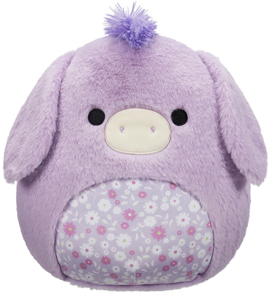 Squishmallows Knuffel - 30 cm - Fuzz A Mallows Delzi Donkey - Squishmallows - OneSize - Knuffels