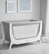 Shnuggle Babybedje - Ombouwset - 125x66 cm - Stone Grey/Wit - Shnuggle - OneSize - Bedden