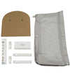 Shnuggle Babybedje - Ombouwset - 125x66 cm - Dove Grey - Shnuggle - OneSize - Bedden