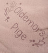 Pippi Babyslabbetje - Puntig - Misty Rose m. Overgrootmoeder Mei - Pippi Baby - OneSize - Kwijlsjaaltjes
