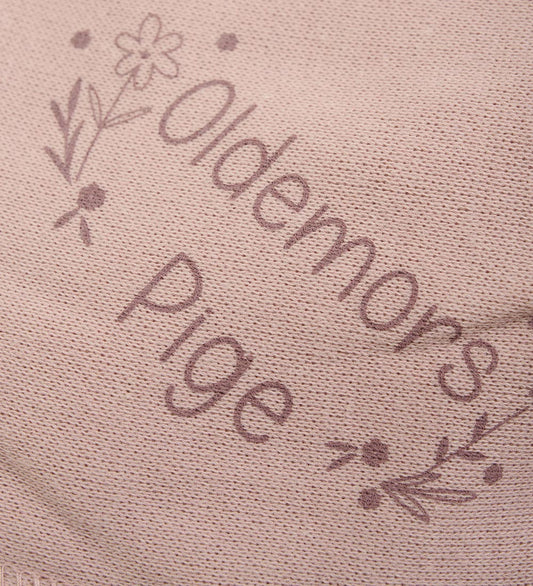 Pippi Babyslabbetje - Puntig - Misty Rose m. Overgrootmoeder Mei - Pippi Baby - OneSize - Kwijlsjaaltjes