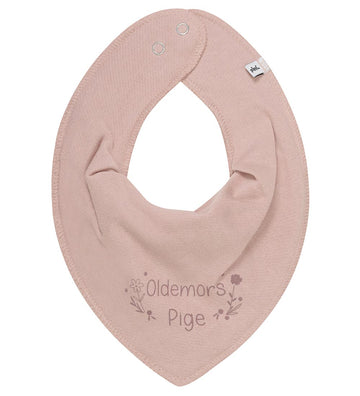 Pippi Babyslabbetje - Puntig - Misty Rose m. Overgrootmoeder Mei - Pippi Baby - OneSize - Kwijlsjaaltjes