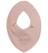 Pippi Babyslabbetje - Puntig - Misty Rose m. Kleine zus - Pippi Baby - OneSize - Kwijlsjaaltjes