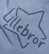 Pippi Babyslabbetje - Puntig - Dark Blue m. Kleine Broer - Pippi Baby - OneSize - Kwijlsjaaltjes