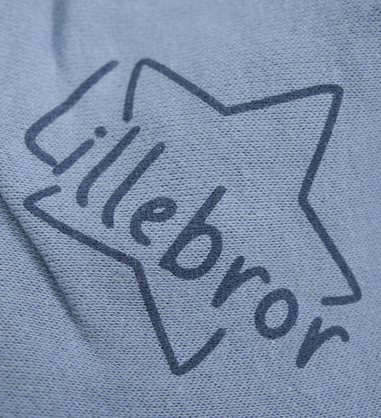 Pippi Babyslabbetje - Puntig - Dark Blue m. Kleine Broer - Pippi Baby - OneSize - Kwijlsjaaltjes