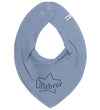 Pippi Babyslabbetje - Puntig - Dark Blue m. Kleine Broer - Pippi Baby - OneSize - Kwijlsjaaltjes