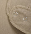 Pippi Babyslabbetje - Puntig - Silver Nerts m. Tante's charmetro - Pippi Baby - OneSize - Kwijlsjaaltjes