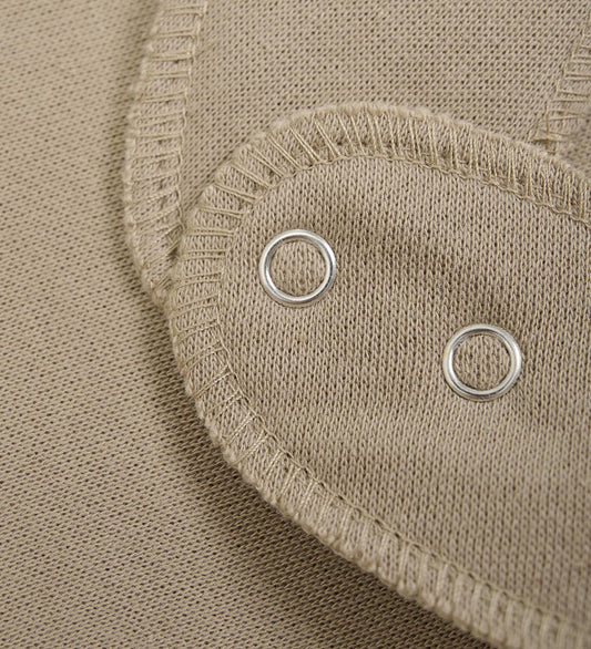 Pippi Babyslabbetje - Puntig - Silver Nerts m. Tante's charmetro - Pippi Baby - OneSize - Kwijlsjaaltjes