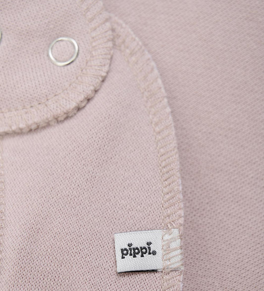 Pippi Babyslabbetje - Puntig - Violet Ice m. Overgrootvader Meis - Pippi Baby - OneSize - Kwijlsjaaltjes