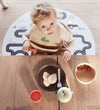 OYOY Slabbetjes - Silicone - 2 st. - Yummy+ - Minty/Camel - OYOY - OneSize - Slabbetjes