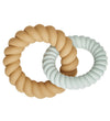 OYOY Bijtring - Silicone - Zacht - Pale Mint/Light Rubber - OYOY - OneSize - Bijtringen